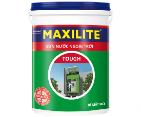 Sơn ngoại thất Maxilite Tough mờ - 5 Lít